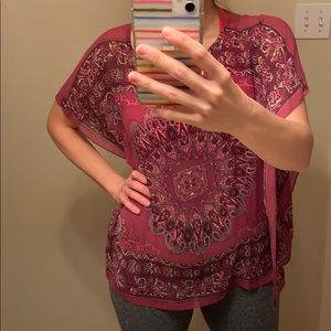 Talbots 100% silk blouse